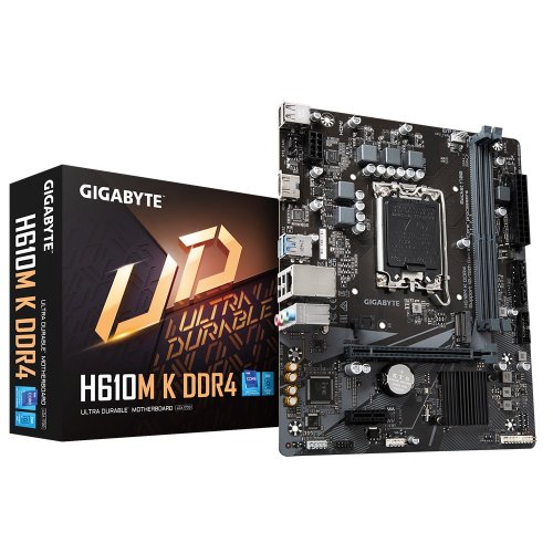 Περισσότερες πληροφορίες για "GIGABYTE H610M K DDR4 V2"