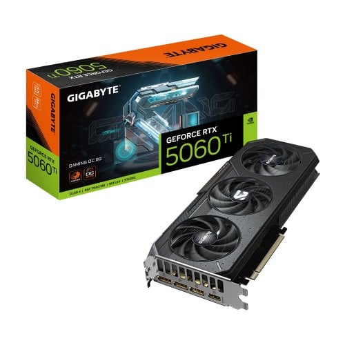 Περισσότερες πληροφορίες για "GIGABYTE GeForce RTX 5060 Ti GAMING OC 8G"