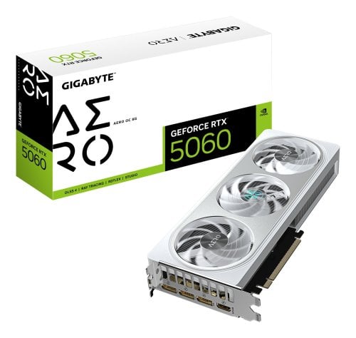 Περισσότερες πληροφορίες για "GIGABYTE GeForce RTX 5060 AERO OC 8G"