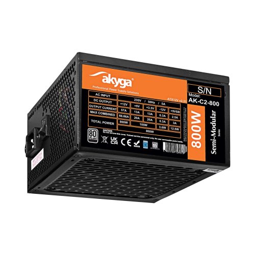 Περισσότερες πληροφορίες για "Akyga AK-C2-800 (800W)"