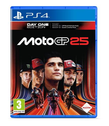 Περισσότερες πληροφορίες για "MotoGP 25 - Day One Edition (PlayStation 4)"