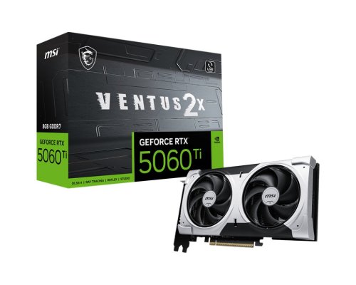 Περισσότερες πληροφορίες για "MSI GeForce RTX 5060 Ti 8G VENTUS 2X PLUS"