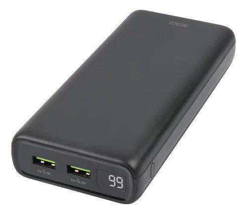 Περισσότερες πληροφορίες για "Deltaco PB-C1004 Powerbank 20000 mAh LiPo USB-A USB-C Schwarz (Μαύρο/10000mAh)"