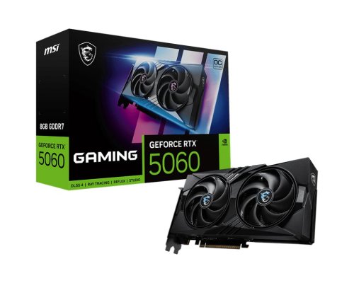 Περισσότερες πληροφορίες για "MSI GeForce RTX 5060 8G GAMING OC"