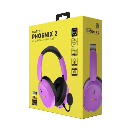 Περισσότερες πληροφορίες για "HATOR Phoenix 2 Wireless (Ιόχρους/Ενσύρματo & Ασύρματo)"