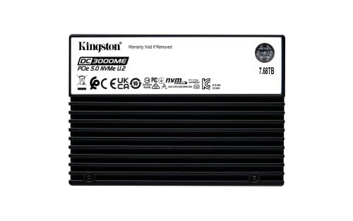 Περισσότερες πληροφορίες για "Kingston Technology SEDC3000ME/7T6 (7,68 TB GB/PCI Express 5.0)"