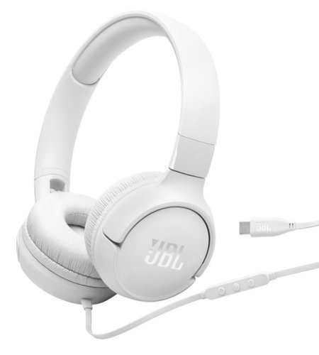 Περισσότερες πληροφορίες για "JBL Tune 520C USB-C (Άσπρο/Ενσύρματα)"