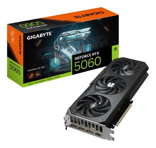 Περισσότερες πληροφορίες για "GIGABYTE GeForce RTX 5060 GAMING OC 8G"