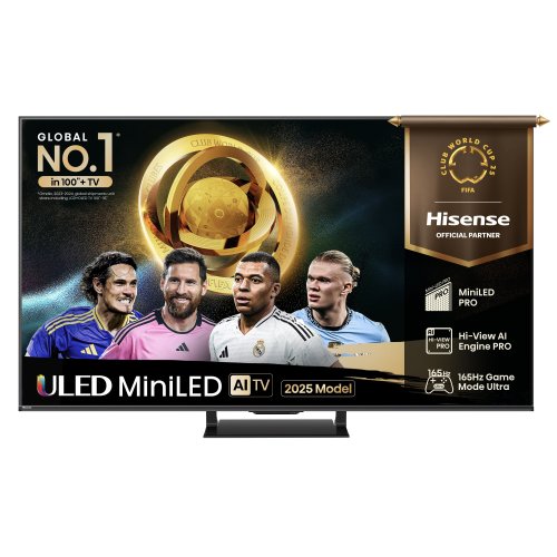 Περισσότερες πληροφορίες για "Hisense 85U7QTUK PRO"