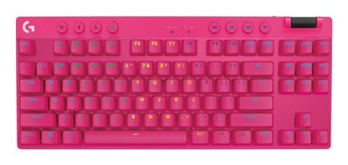 Περισσότερες πληροφορίες για "Logitech G PRO X TKL (Ροζ/RF Wireless + Bluetooth/RGB LED)"