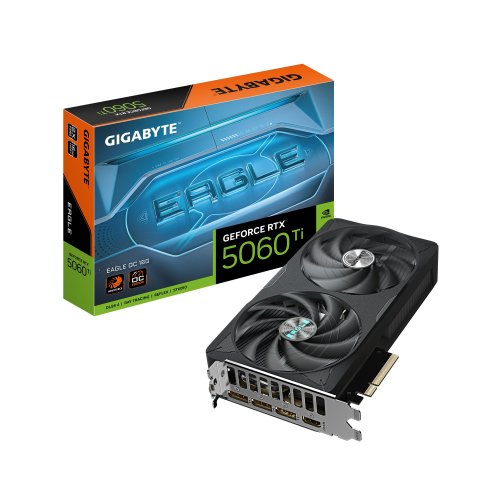 Περισσότερες πληροφορίες για "GIGABYTE GeForce RTX 5060 Ti EAGLE OC 16G"