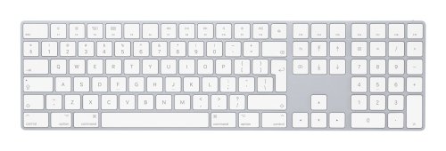 Περισσότερες πληροφορίες για "Apple Magic Keyboard w/ Numeric Keypad (Άσπρο/Bluetooth)"