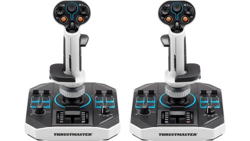 Περισσότερες πληροφορίες για "Thrustmaster Sol-R 2 HOSAS Space Sim Duo (Μαύρο, Άσπρο/Ενσύρματα)"