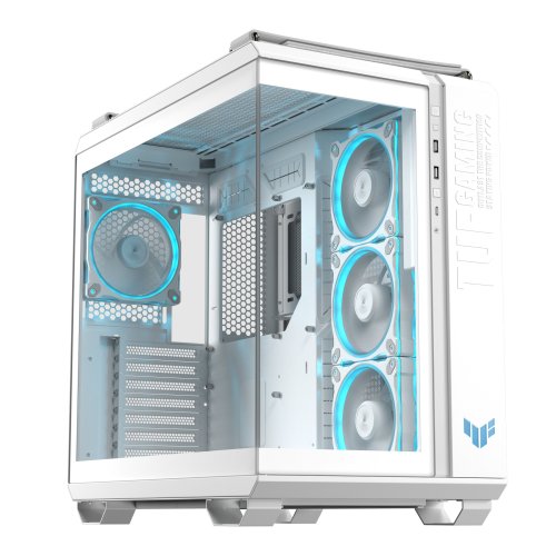 Περισσότερες πληροφορίες για "ASUS TUF GAMING GT502 Horizon TG ARGB White (Midi Tower/Άσπρο)"
