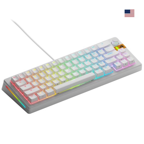 Περισσότερες πληροφορίες για "Glorious Gaming GMMK 3 HE 65% Prebuilt (Άσπρο/USB/RGB LED)"