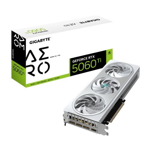 Περισσότερες πληροφορίες για "GIGABYTE GeForce RTX 5060 Ti AERO OC 16G"