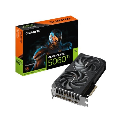 Περισσότερες πληροφορίες για "GIGABYTE GeForce RTX 5060 Ti WINDFORCE 16G"