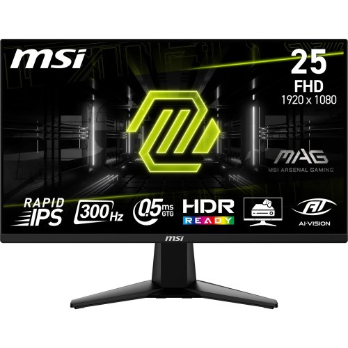 Περισσότερες πληροφορίες για "MSI MAG 255XF (24.5"/Full HD)"