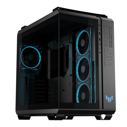Περισσότερες πληροφορίες για "ASUS TUF GAMING GT502 Horizon TG ARGB Black (Midi Tower/Μαύρο)"