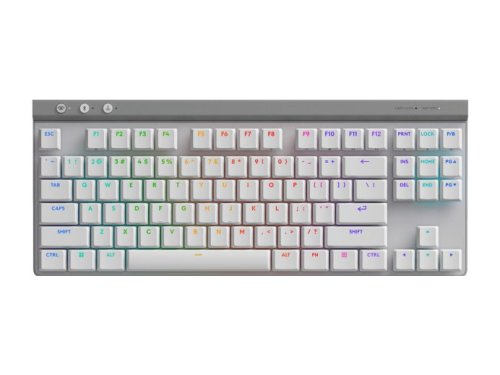 Περισσότερες πληροφορίες για "Logitech G G515 LIGHTSPEED TKL (Μαύρο, Άσπρο/USB + RF Wireless + Bluetooth/RGB LED)"