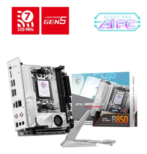 Περισσότερες πληροφορίες για "MSI B850I EDGE TI WIFI"