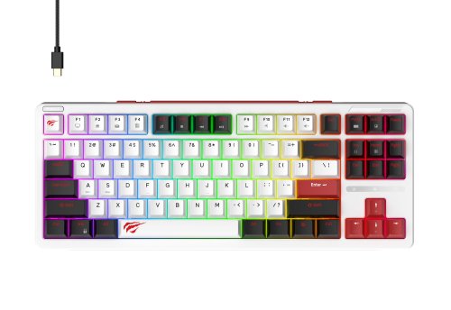 Περισσότερες πληροφορίες για "Havit KB902L (Μαύρο, Άσπρο/USB/RGB LED)"