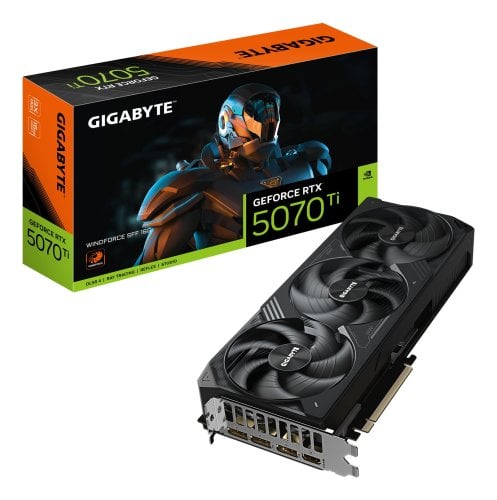 Περισσότερες πληροφορίες για "GIGABYTE GeForce RTX 5070 Ti WINDFORCE SFF 16G"