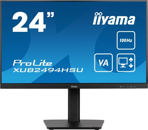 Περισσότερες πληροφορίες για "iiyama ProLite XUB2494HSU-B6-STD (23.8"/Full HD)"