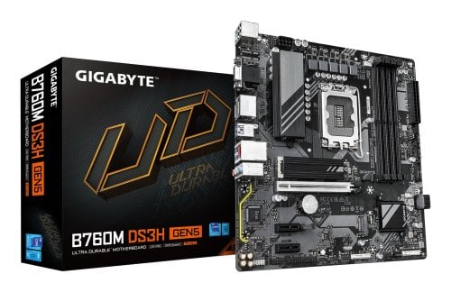 Περισσότερες πληροφορίες για "GIGABYTE B760M DS3H GEN5"