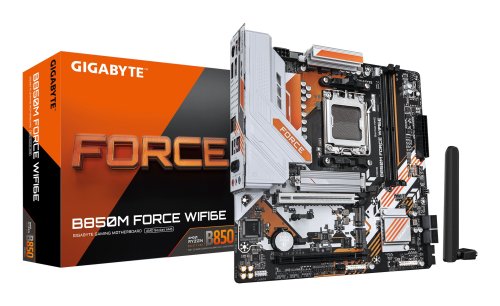 Περισσότερες πληροφορίες για "GIGABYTE B850M FORCE WIFI6E"