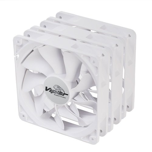 Περισσότερες πληροφορίες για "Akasa Viper (12 cm/4 ακίδων/Άσπρο)"