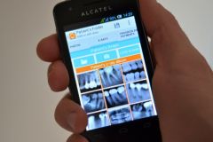 Tablet android dental application