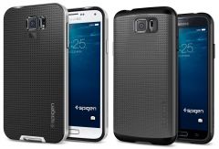 Samsung Galaxy S6 with Spigen 1