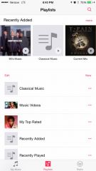 Music App για iOS 8.4