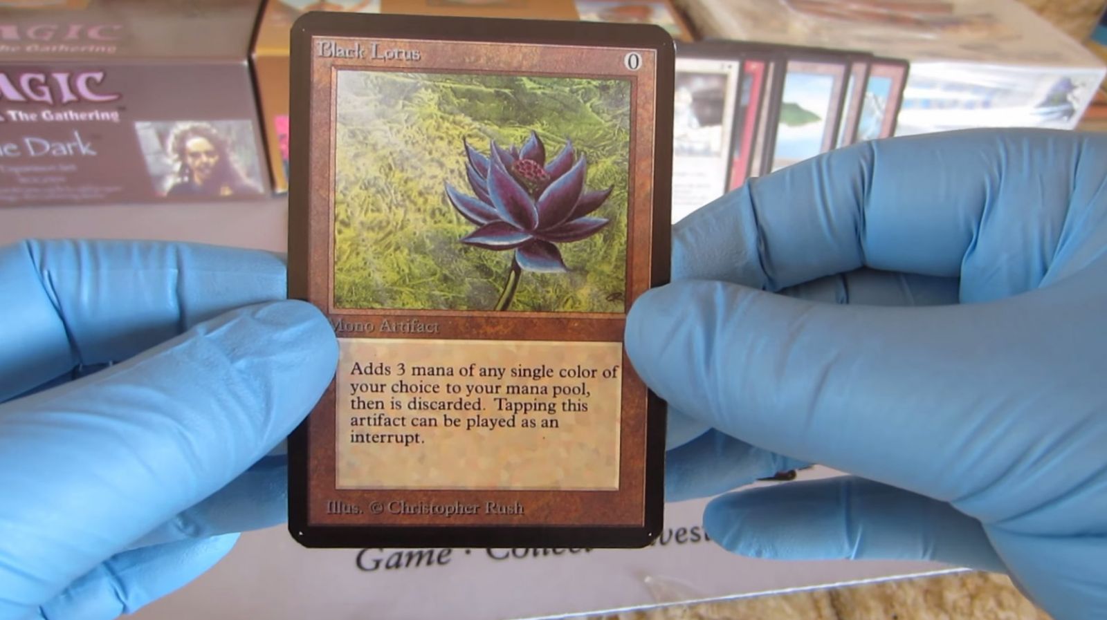 card games 1 black lotus