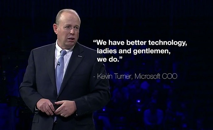 Microsoft Kevin Turner COO