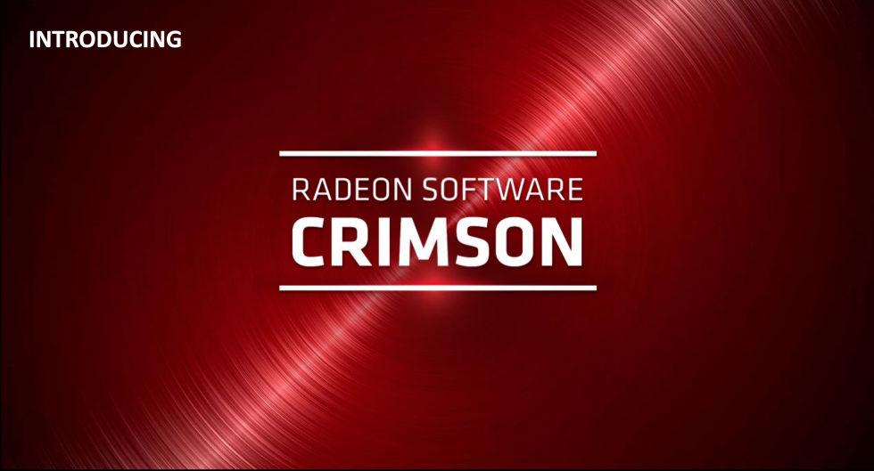 AND Radeon Software Crimson