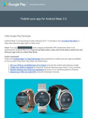 android wear 2 early Feb