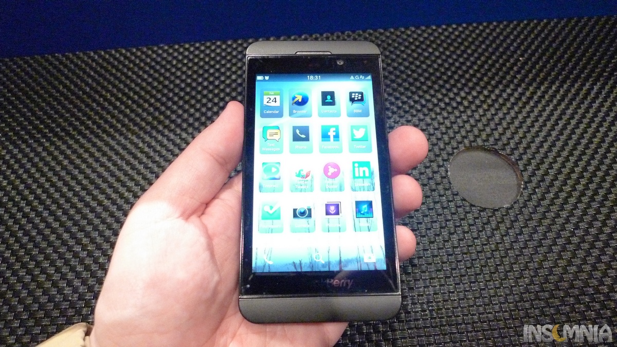 Blackberry Z10 - Πρώτη επαφή