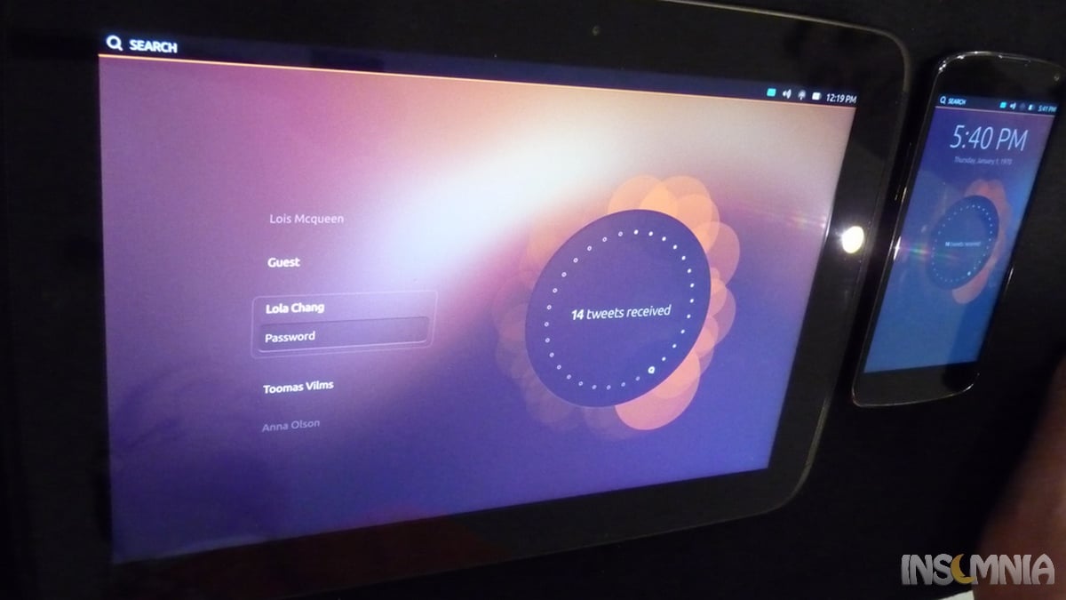 Ubuntu για tablets