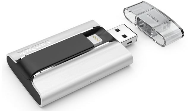 Η SanDisk ανακοίνωσε το iXpand flash drive με Lightning connector