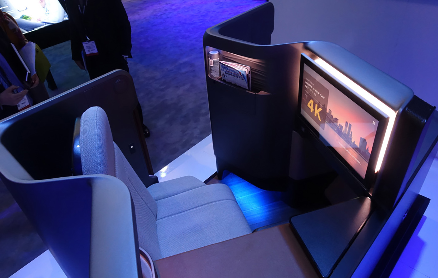 Νέο κάθισμα για εμπορικές πτήσεις από την Panasonic, με πληθώρα τεχνολογιών