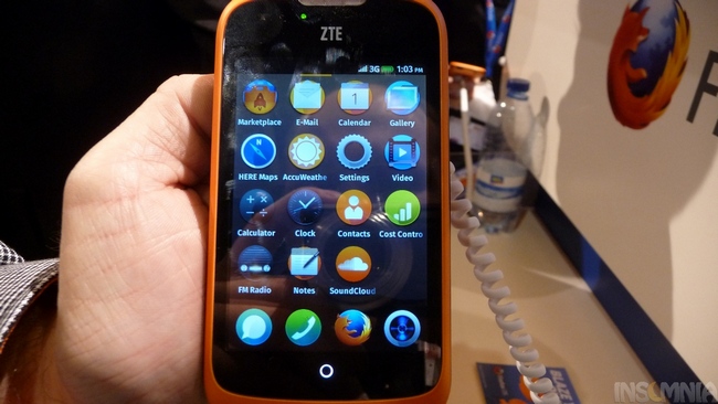 ZTE One: Το πρώτο επίσημο smartphone με Firefox OS