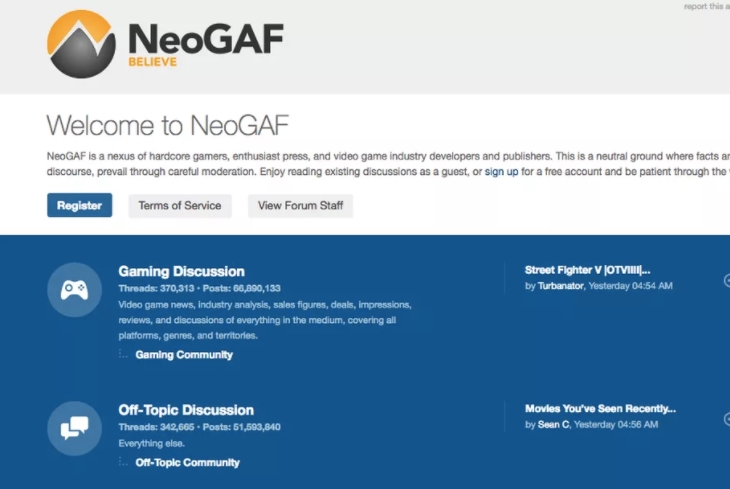 Στο χάος η ιστοσελίδα NeoGAF, με τον ιδιοκτήτη της να κατηγορείται για σεξουαλική κακομεταχείριση