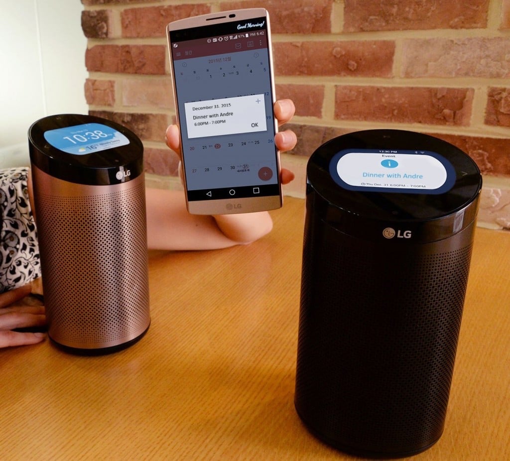 Η LG δημιούργησε ένα smarthome hub, που μοιάζει πολύ με το Amazon Echo