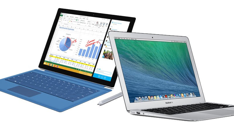 Η Microsoft προτρέπει για «αλλαγή» από MacBook σε Surface Pro 3 με νέα ιστοσελίδα