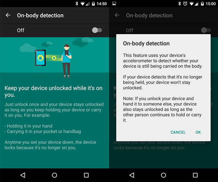 Νέα μέθοδος "έξυπνου" αυτόματου κλειδώματος του Android smartphone σας