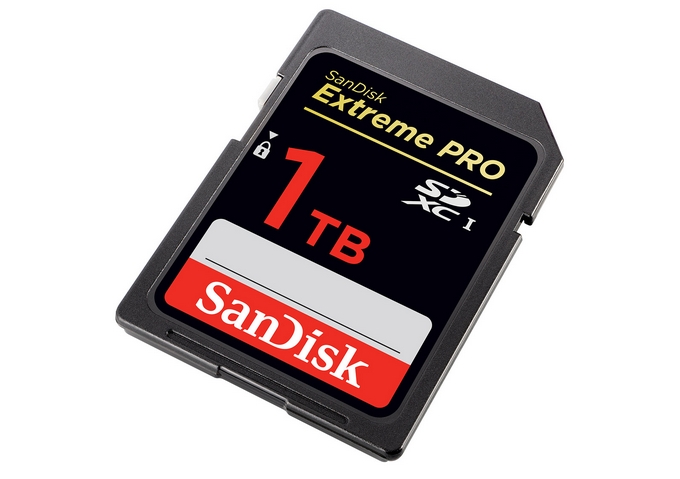 Η SanDisk ανακοίνωσε την πρώτη SD card με χωρητικότητα 1TB