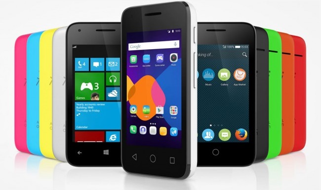 Το νέο smartphone της Alcatel, Pixi 3 είναι συμβατό με Android, Windows Phone ή Firefox OS