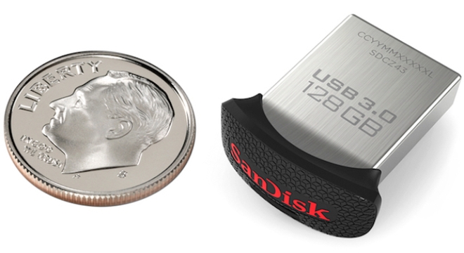 SanDisk Ultra Fit USB 3.0, το μικρότερο flash drive 128GB στον κόσμο